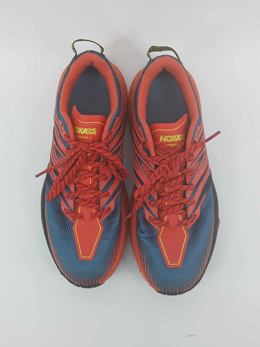 trail-running shoes, HOKA Speedgoat 4, Fiesta/Provincial Blue colorway